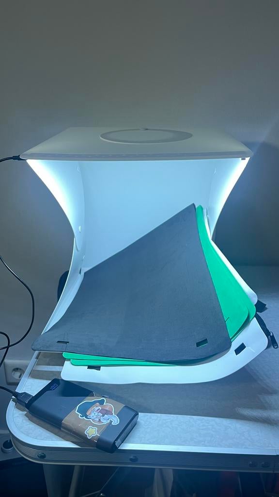 Mini lightbox/fotobox 30 cm, Ophalen of Verzenden, Gebruikt, Overige typen