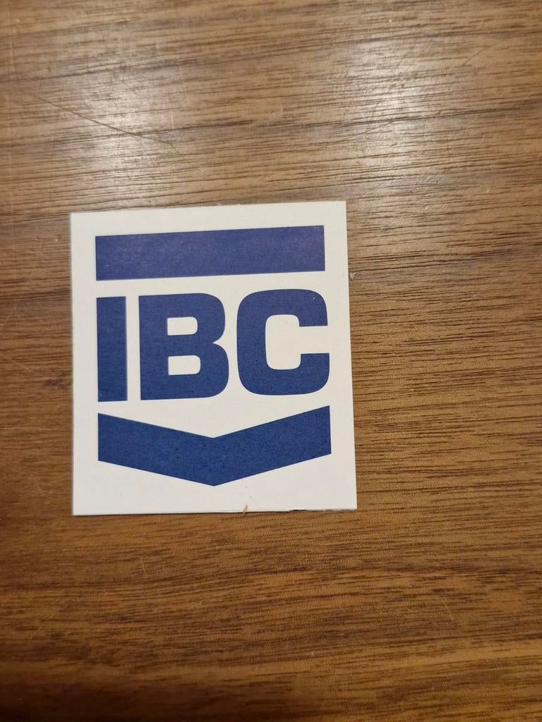 6963 IBC sticker, Ophalen of Verzenden