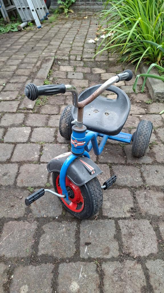 Blauwe driewieler voor kinderen - Gebruikt, Ophalen of Verzenden, Gebruikt