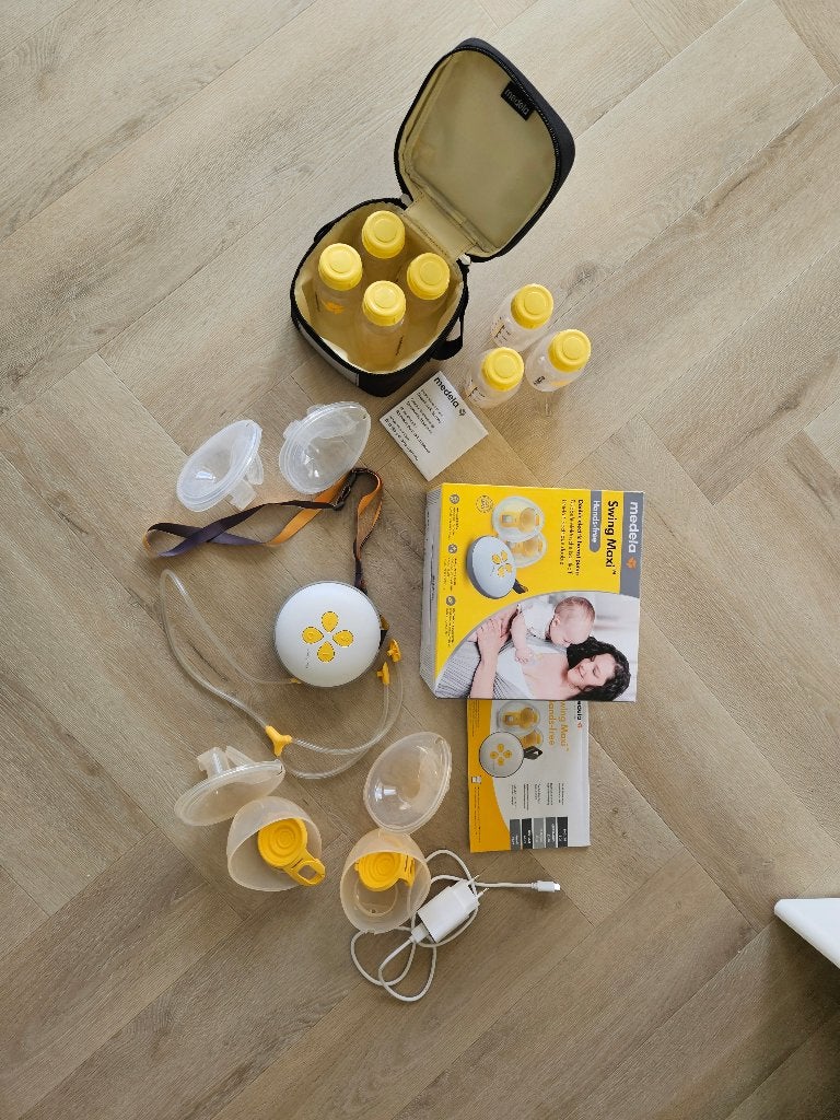Dubbele elektrische borstkolf Swing Maxi Medela, Ophalen, Medela, Draagbaar, Borstkolf
