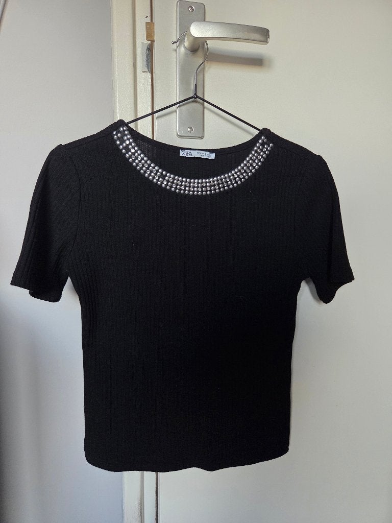 Zara Shirt, Ophalen of Verzenden, Zo goed als nieuw, Korte mouw, Maat 34 (XS) of kleiner