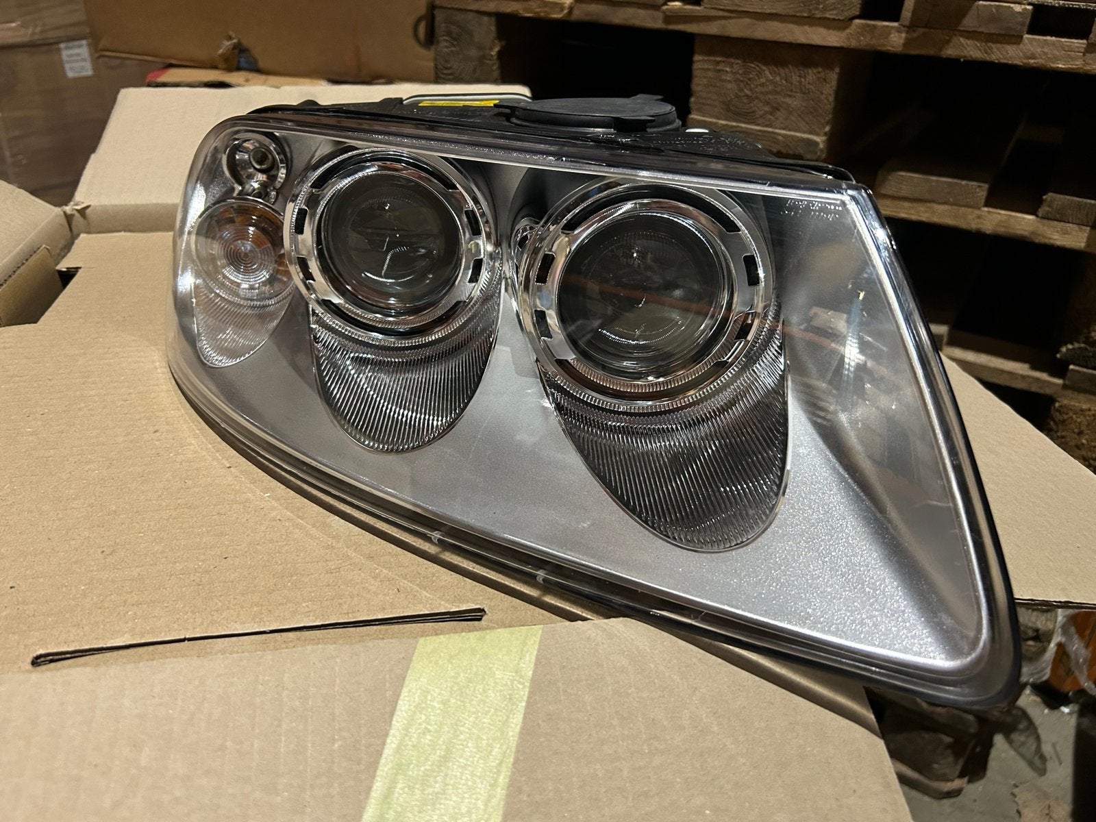 Depo Koplamp Volkswagen Touareg 7L - Nieuwstaat, Ophalen, Nieuw, Volkswagen