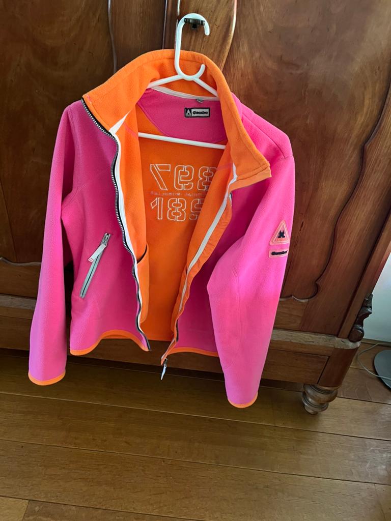 Fleece-jas voor op de boot, Ophalen, Zo goed als nieuw, Maat 46/48 (XL) of groter, Roze