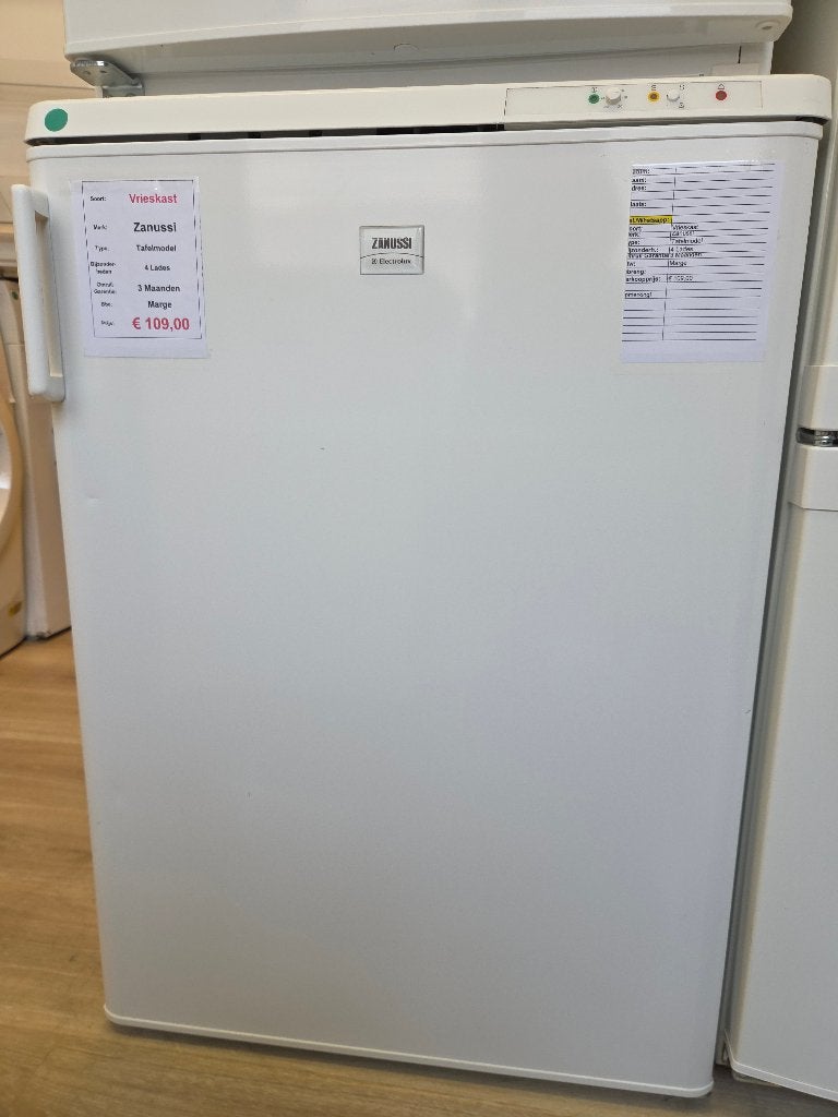 vrieskast - Zanussi - tafelmodel, Italie, Gebruikt, Minder dan 85 cm, Minder dan 60 cm