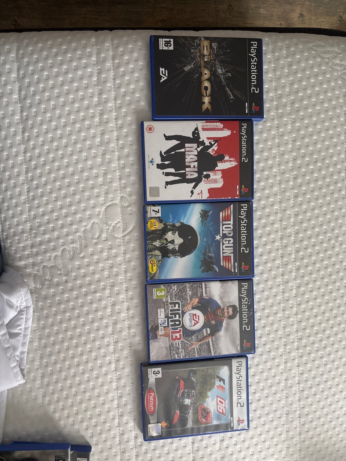PlayStation 2 Games: Black, Mafia, Top Gun, FIFA 13, F1 06, Spelcomputers en Games, Games | Sony PlayStation 2, Gebruikt, Shooter