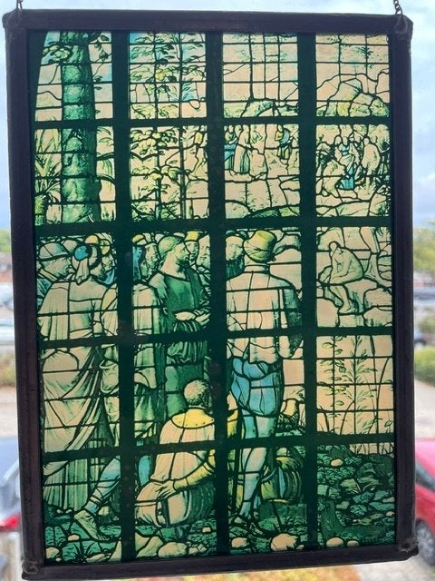 Glas in Lood afbeelding, Ophalen of Verzenden