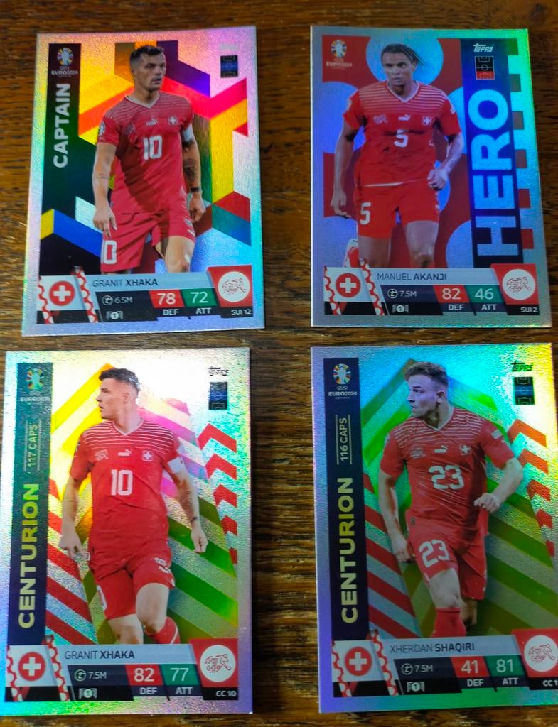 Meer dan 100 Topps Euro 2024 Match Attax kaarten, Ophalen of Verzenden, Zo goed als nieuw, Buitenlandse clubs