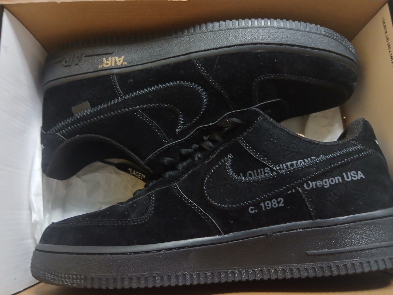 nike air force 1 lv, Zwart, Nike, Ophalen of Verzenden, Sneakers of Gympen