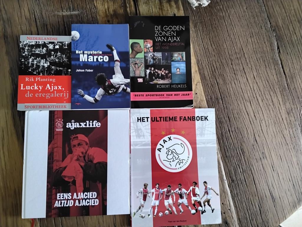 AJAX boeken, Alle leeftijden, Ophalen of Verzenden, Zo goed als nieuw