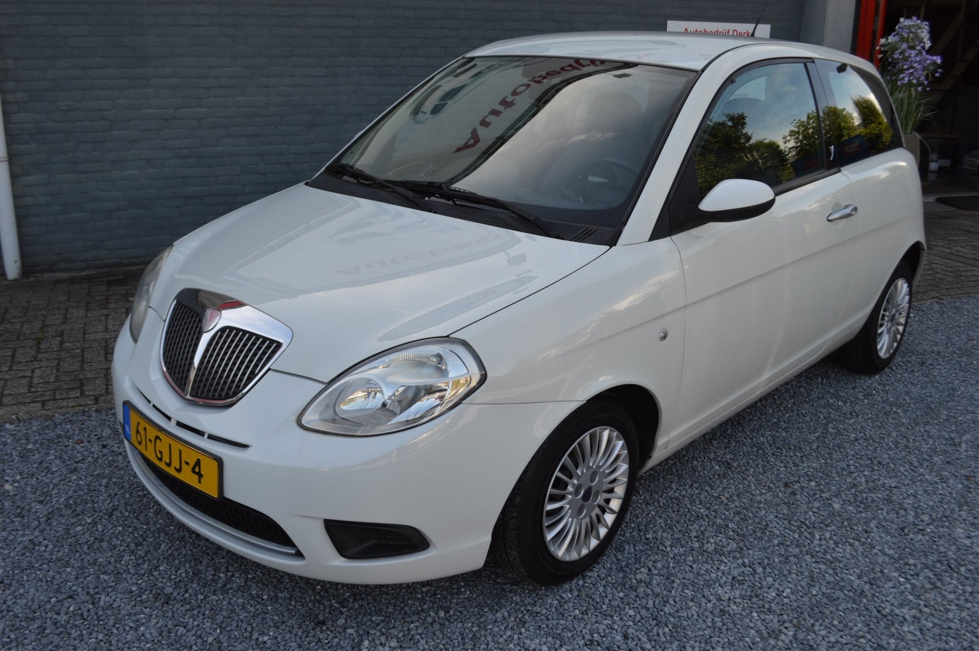 Lancia Ypsilon 1.2 Argento Airco | Stuurbekrachtiging | Jaar, Auto's, Voorwielaandrijving, Stof, Gebruikt, Wit