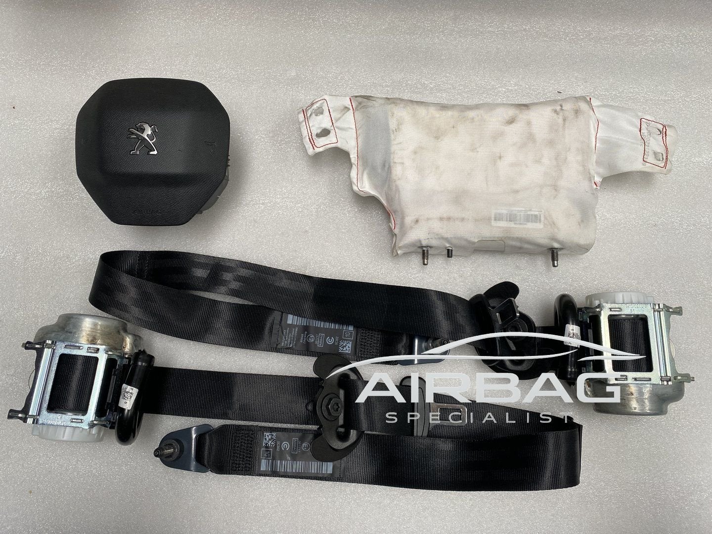 Peugeot Partner 2019+ airbag set stuur airbag passagier airb, Gebruikt, -, -, Ophalen of Verzenden