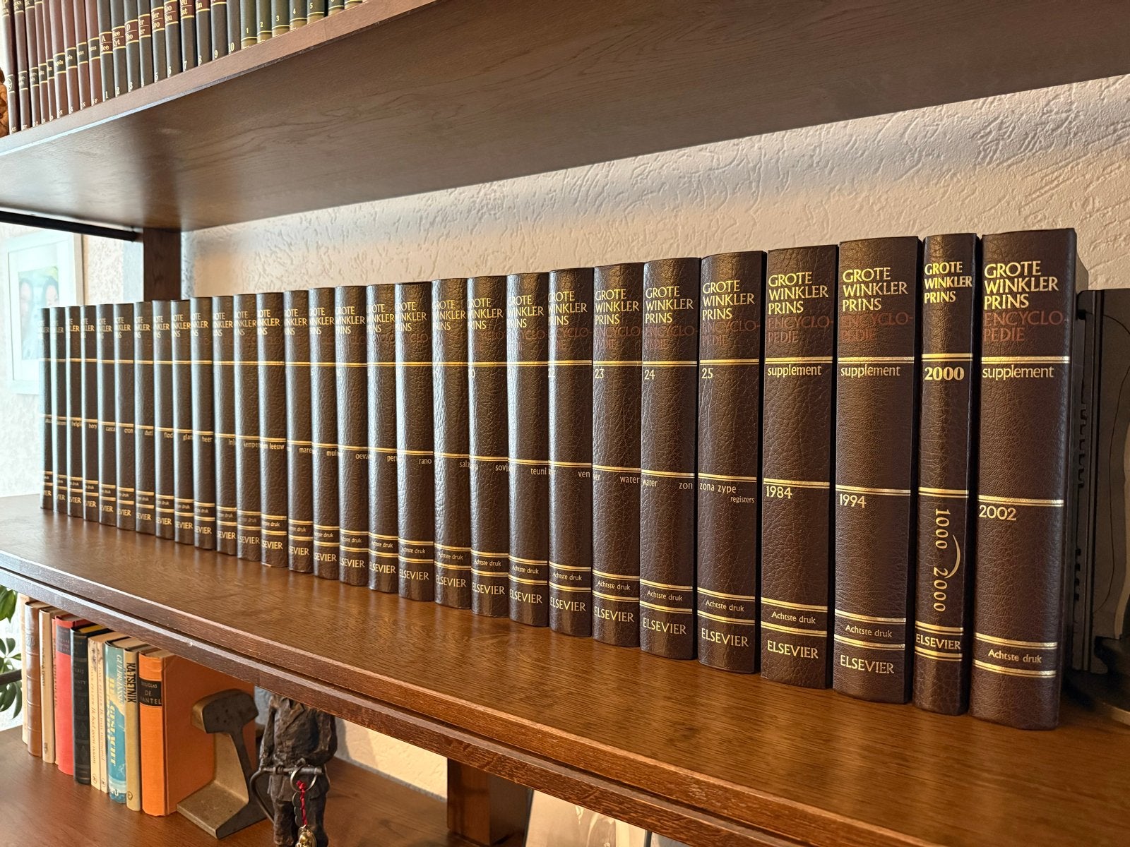 Grote Winkler Prins Encyclopedie - Complete Serie Elsevier, Boeken, Encyclopedieën, Ophalen, Gelezen, Algemeen, Complete serie