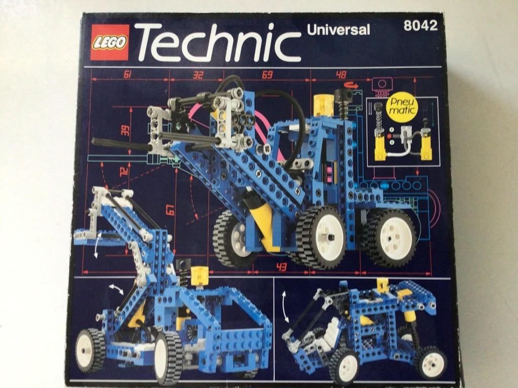 Lego Technic 8042 Pneumatic Set Technisch, Overige typen, Ophalen of Verzenden, Zo goed als nieuw, Technic