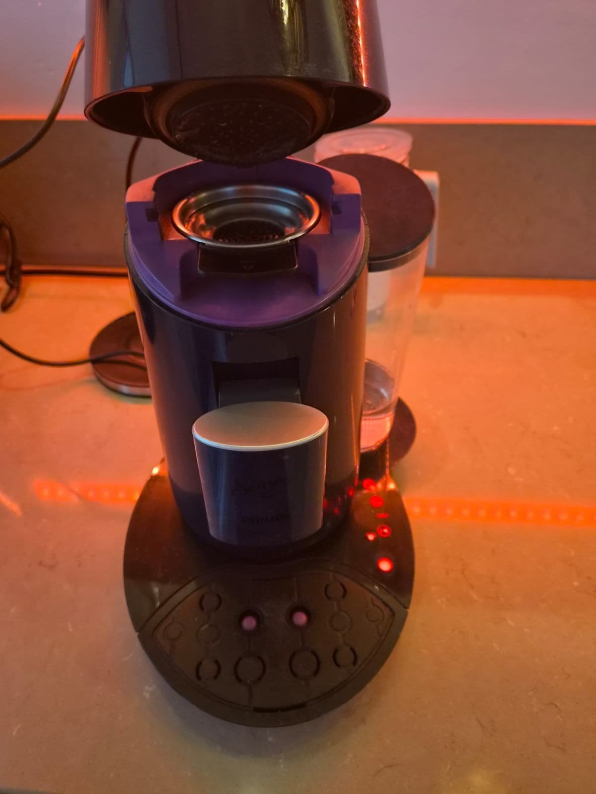 Te koop goed werkende Philips Senseo, Witgoed en Apparatuur, Ophalen, Gebruikt, Koffiepads en cups