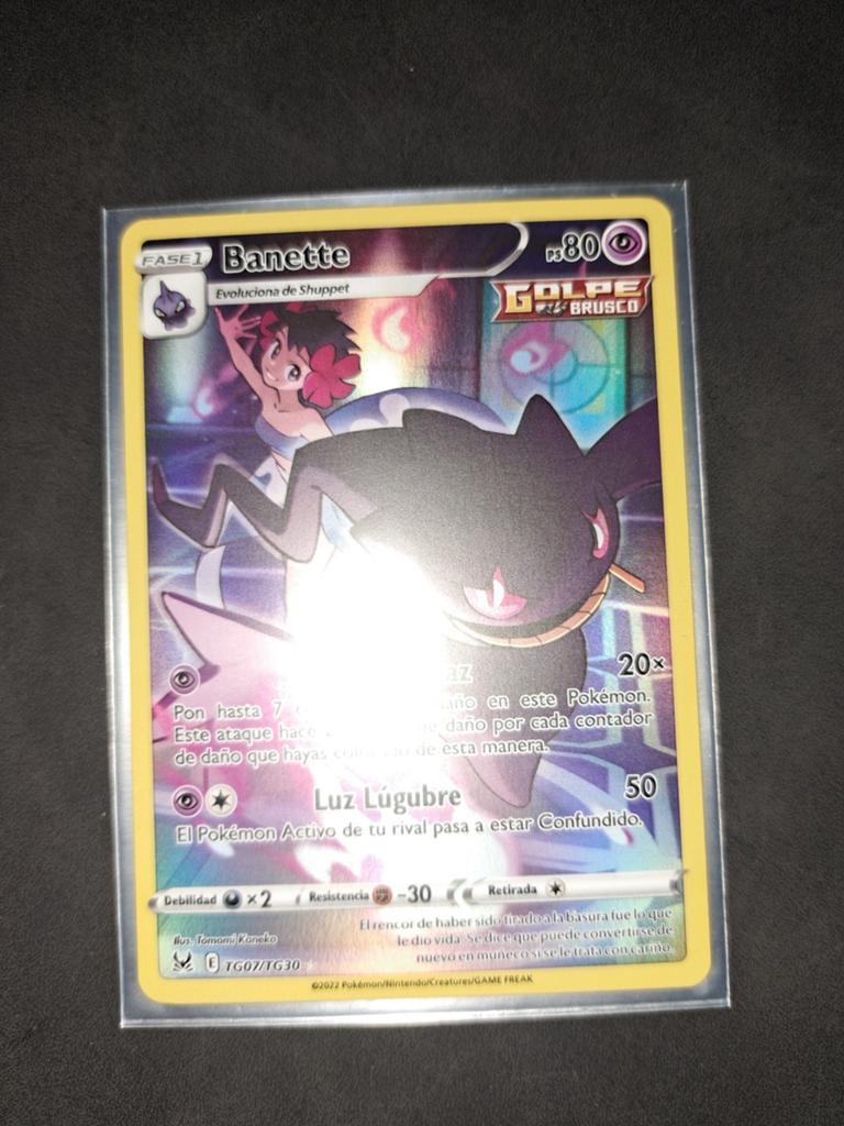 Banette Spaanse kaart . Mint conditie., Ophalen of Verzenden, Nieuw, Losse kaart, Foil