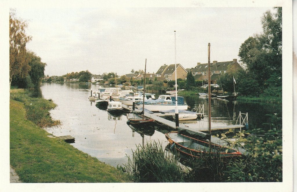 Alblasserdam Sluis - Jachthaven aan het water, Ophalen of Verzenden, 1980 tot heden, Ongelopen, Zuid-Holland