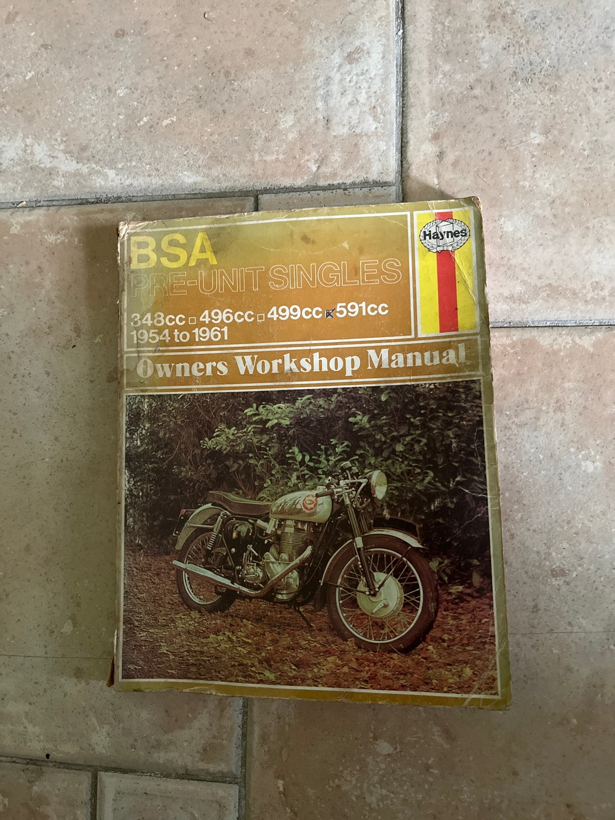 BSA Pre-Unit Singles Owners Workshop Manual Haynes, Ophalen of Verzenden, Overige merken