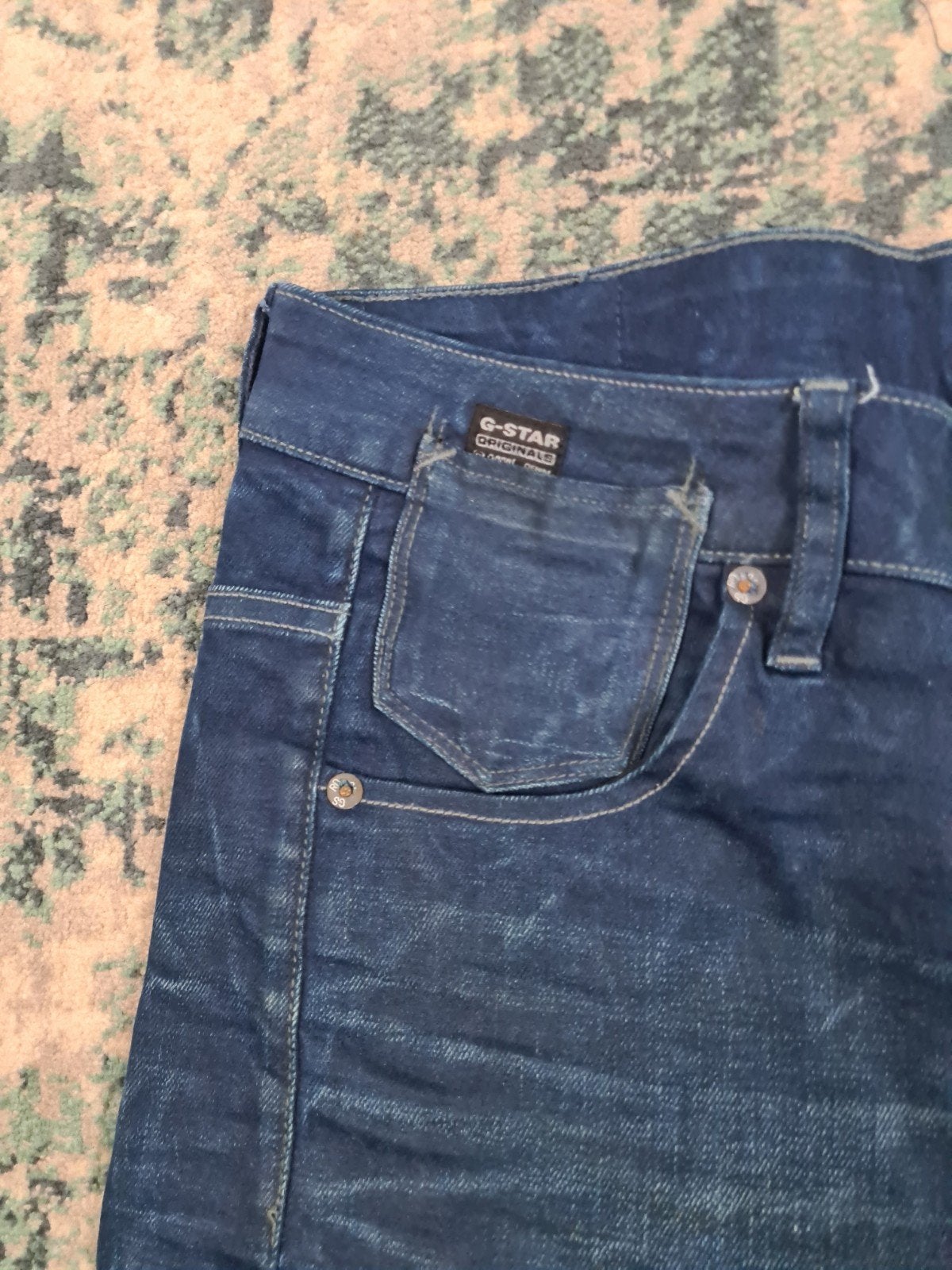 G-star crotch C 3D loose Tapered W27 L32 Dames Tulsi2732, Blauw, Ophalen of Verzenden, W27 (confectie 34) of kleiner, G-STAR RAW