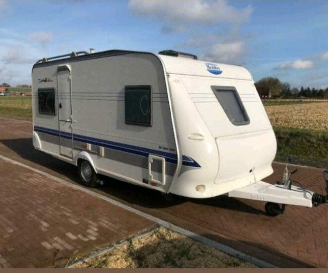 Hobby 460 ufe De Luxe Easy Caravan - Perfect voor Gezinsvaka, Schokbreker, Rondzit, Hobby, Frans bed