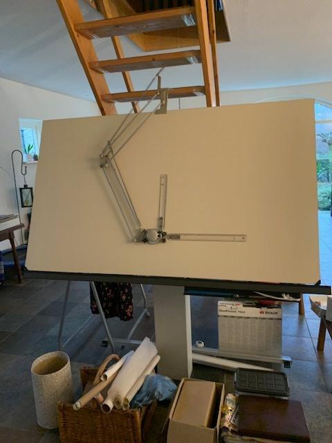 tekentafel, Ophalen, Gebruikt, Minder dan 130 cm
