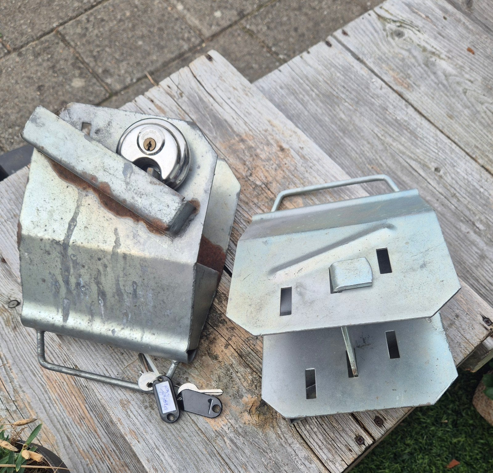 Disselslot 2x, Ophalen of Verzenden