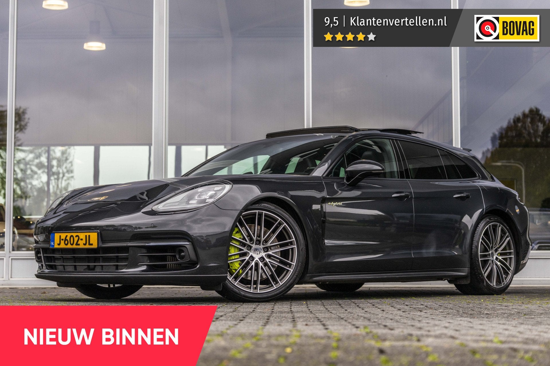 Porsche Panamera Sport Turismo 2.9 4 E-Hybrid | Sport Chrono, Auto's, 12 maanden, 38 km/l, Vierwielaandrijving, Hybride Elektrisch/Benzine