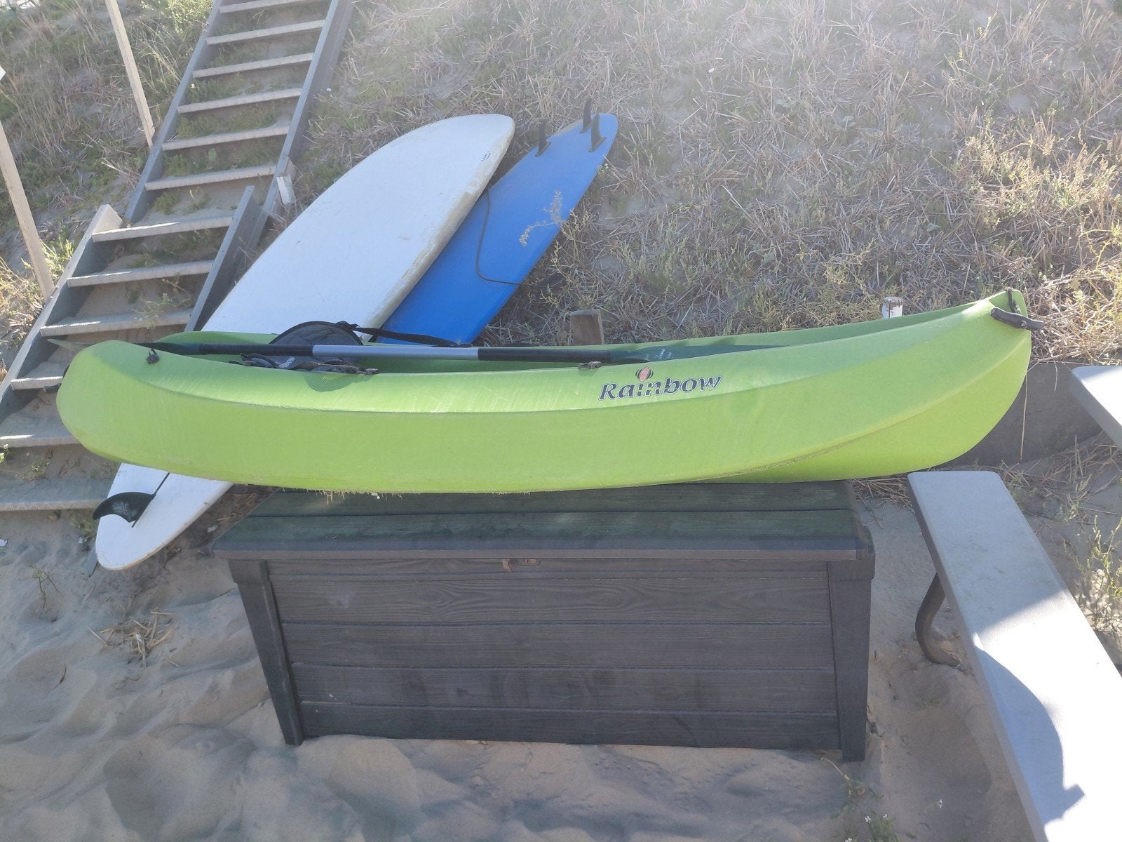 Rainbow Kayak + peddel/zitje **ophalen ZANDVOORT****, Ophalen, Gebruikt, 1-persoons