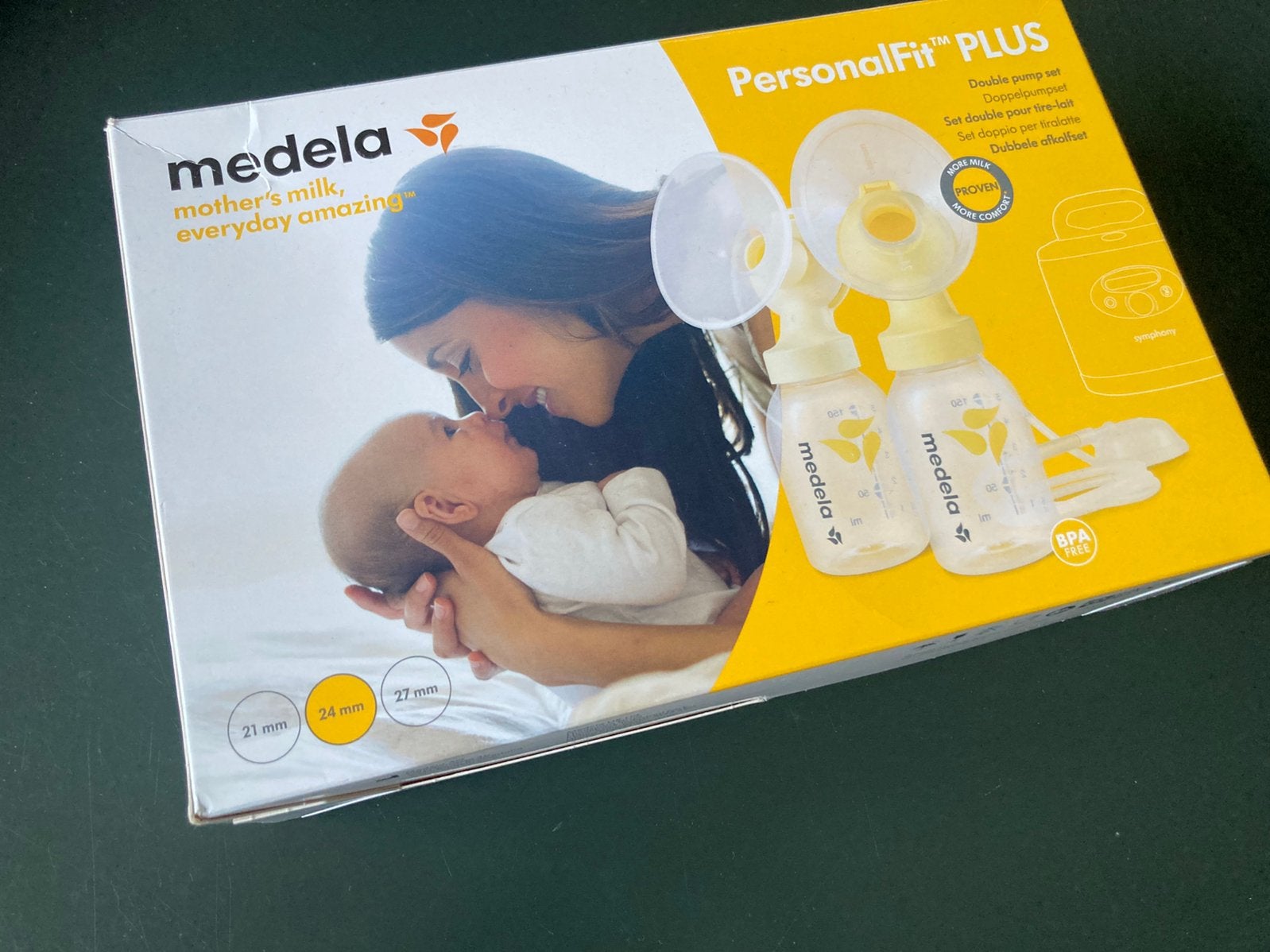 Medela PersonalFit PLUS dubbele afkolfset, Ophalen, Zo goed als nieuw, Borstkolf