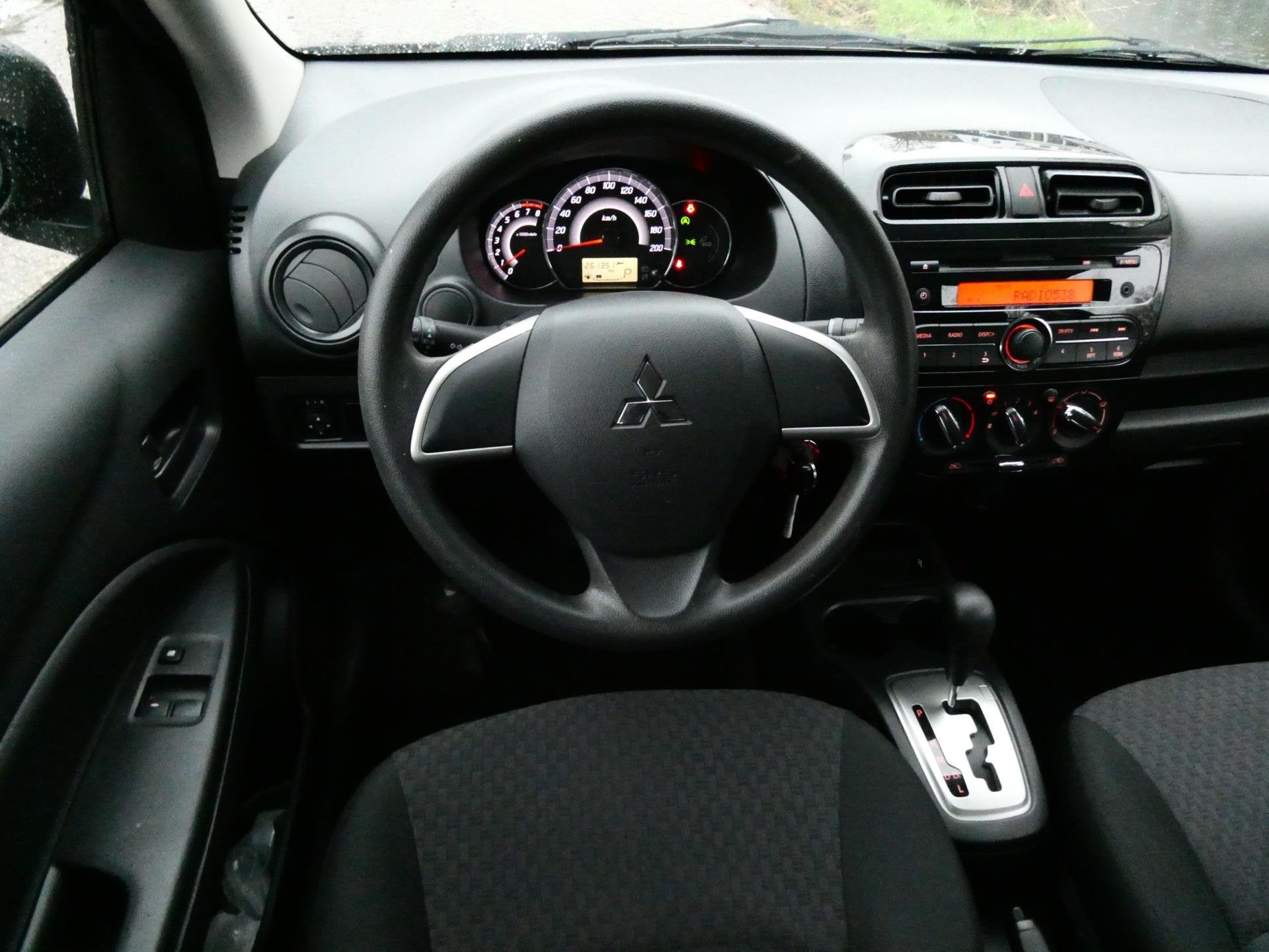 Mitsubishi Space Star 1.0 Cool+ Automaat Airco 1e eigenaar Z, Stof, Gebruikt, Euro 6, 840 kg