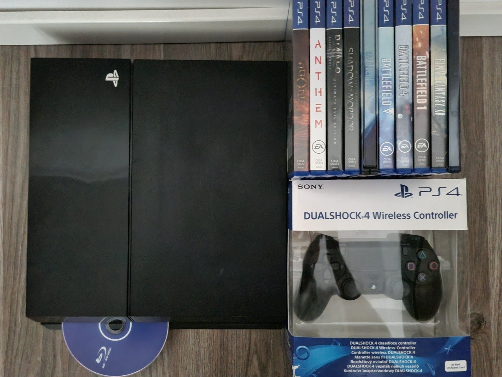 Playstation 4 Firmware 9.00 HEN + extra's, Ophalen of Verzenden, Zo goed als nieuw, Met 1 controller, Phat