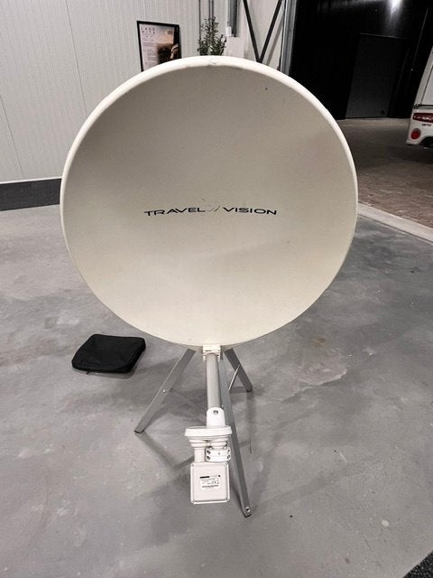 Schotelantenne Travel Vision R6 Duo, Ophalen of Verzenden, Gebruikt, (Schotel)antenne, Overige merken