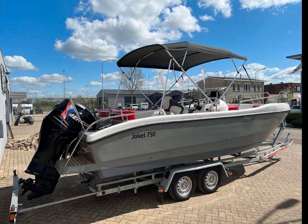 Consoleboot Jakol 750 met mercury 135PK, Watersport en Boten, Gebruikt, 6 meter of meer, Ophalen, 70 pk of meer