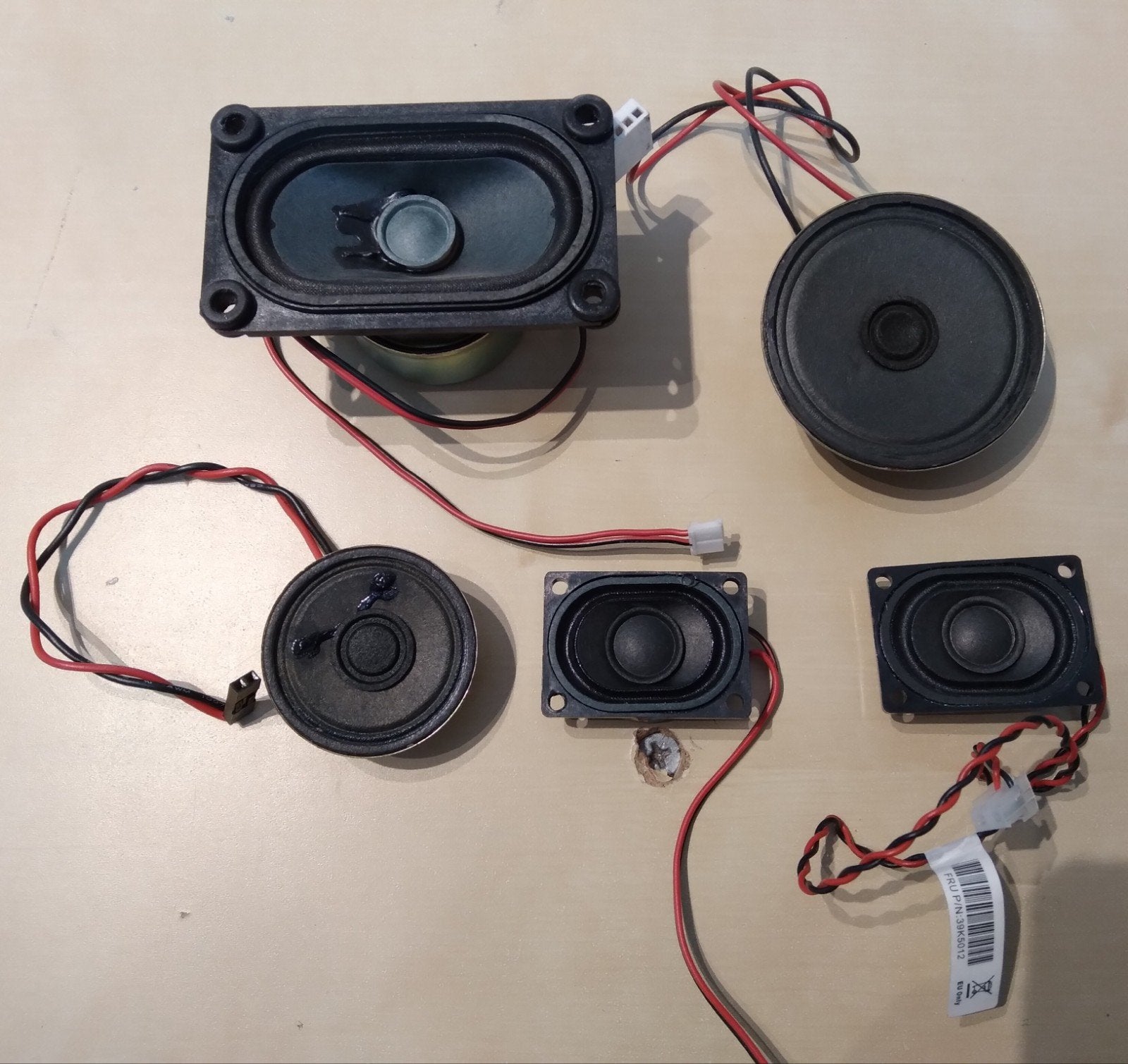 Diverse kleine speakers - ideaal voor projecten en computers, Ophalen, Overige merken