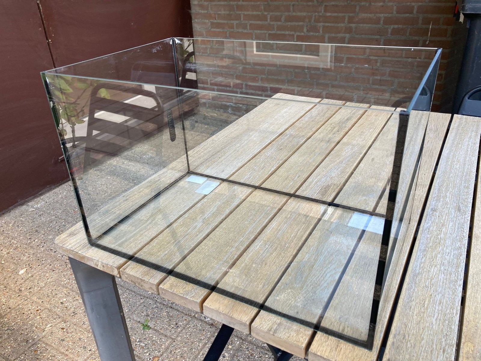 Aquarium 45x28x28cm met toebehoren, Dieren en Toebehoren, Ophalen, Gebruikt, Inclusief toebehoren, Leeg aquarium
