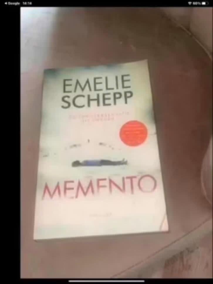 Memento Emelie Schepp, Boeken, Verzenden