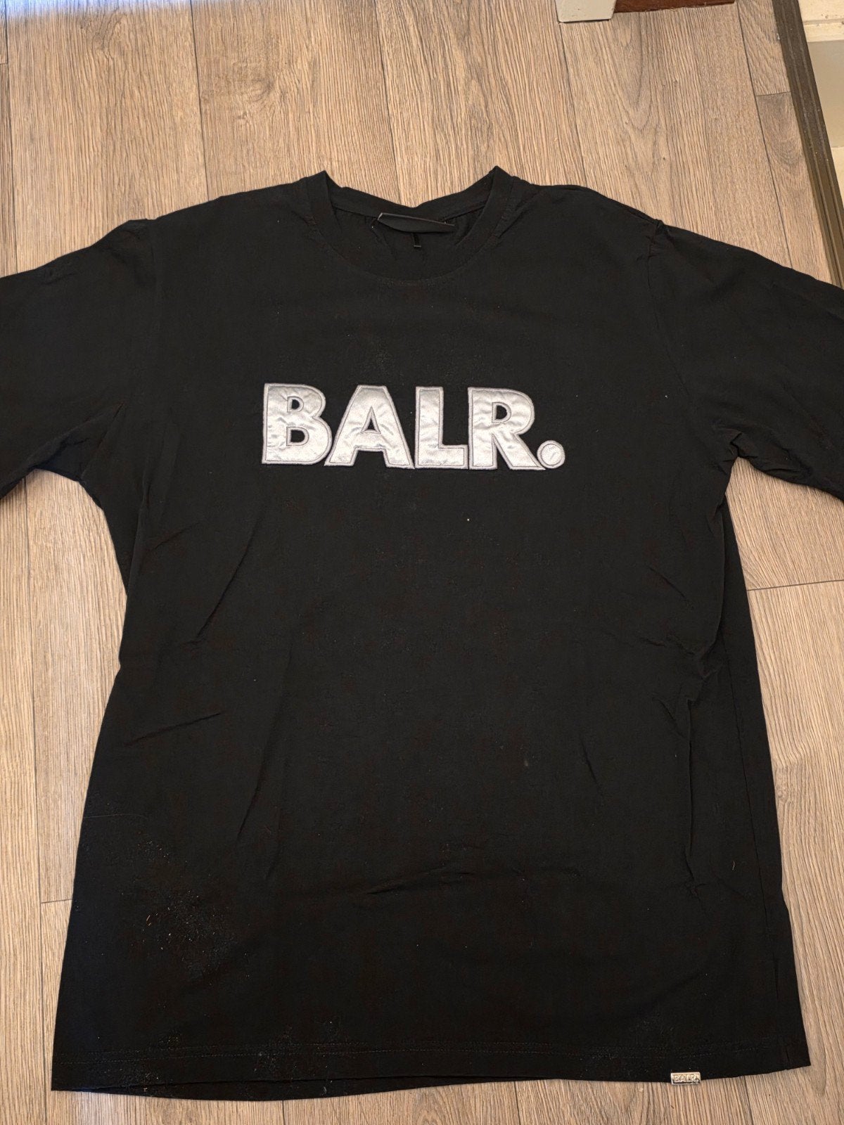 BALR. T-shirt Zwart met Wit Logo, Kleding | Heren, Zwart, Nieuw, Overige maten, Ophalen of Verzenden