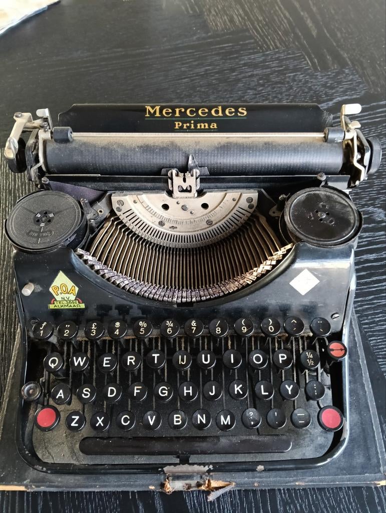 Vintage Type- schrijfmachine, Diversen, Typemachines, Ophalen of Verzenden