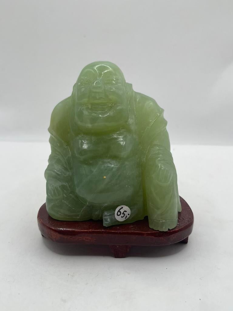 Boedha van jade Handmade, Verzamelen, Mineralen en Fossielen, Ophalen of Verzenden