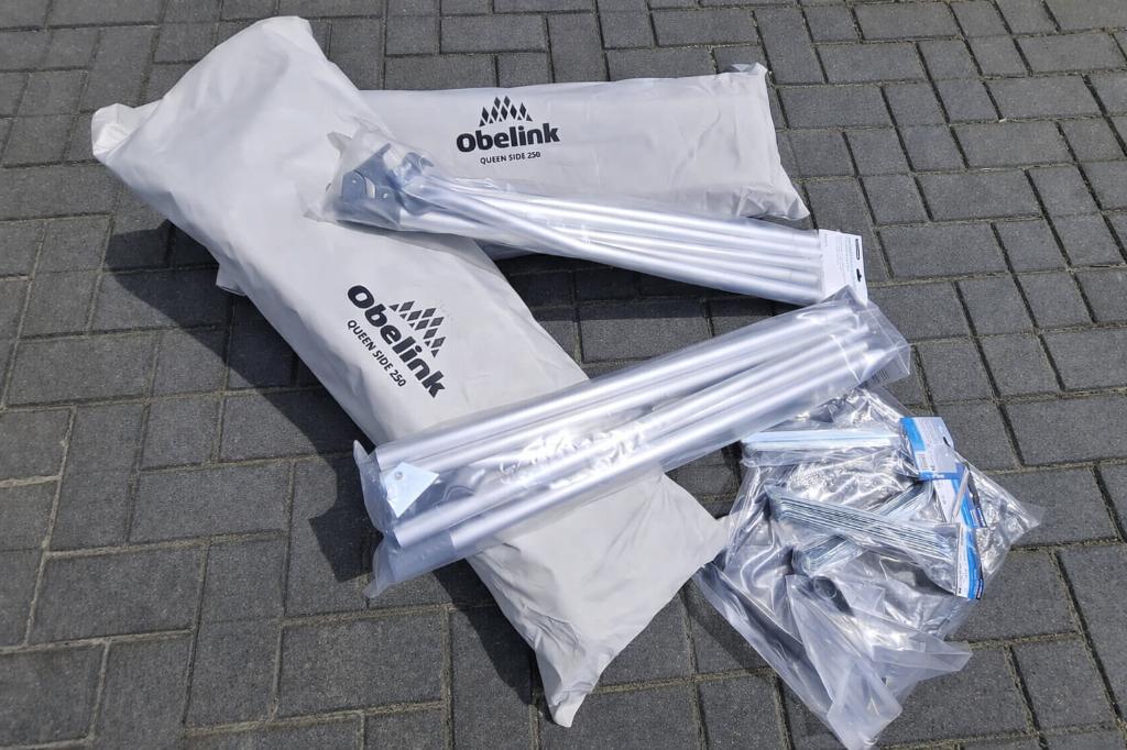 Complete set Obelink Queen zijwanden 250 cm, Ophalen of Verzenden, Nieuw