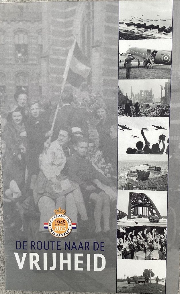 De route naar de vrijheid, Postzegels en Munten, Ophalen of Verzenden, Koningin Beatrix, Overige waardes, Losse munt
