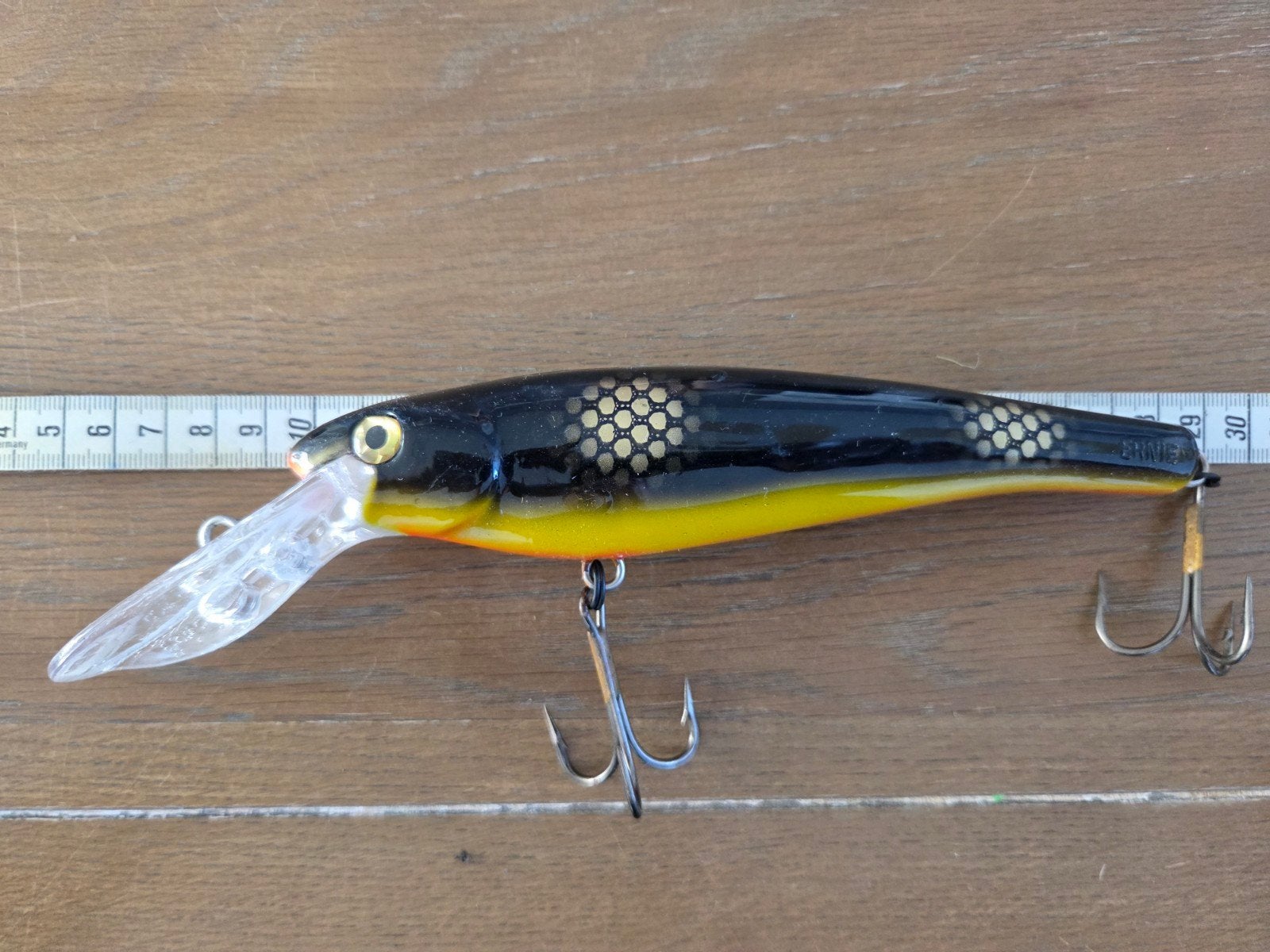 Musky Mania Ernie 9inch Black Perch, Ophalen of Verzenden, Zo goed als nieuw, Overige typen