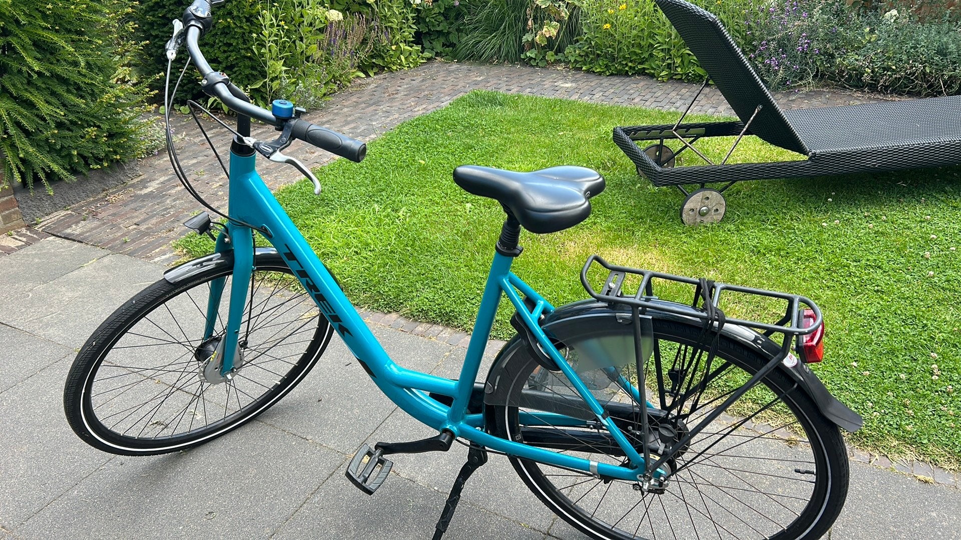 Dames trek fiets 53 inch, Ophalen, Zo goed als nieuw, 26 inch of meer