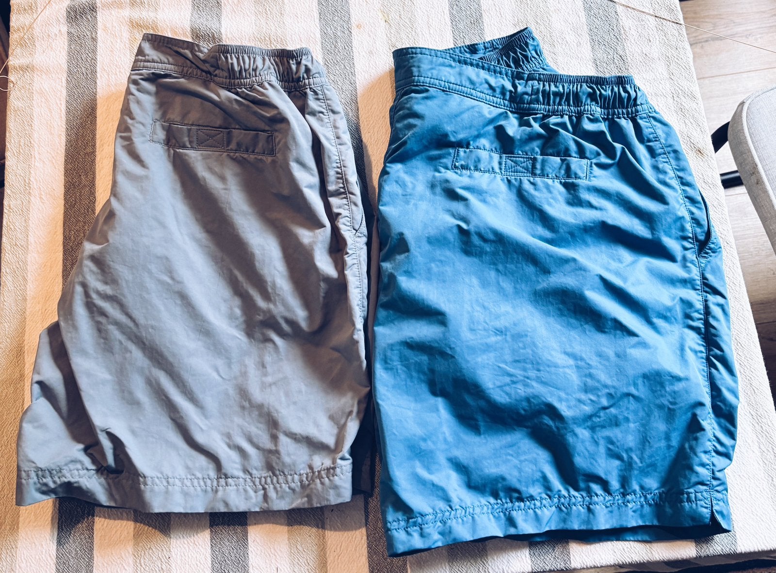 Twee mr. Marvis zwembroeken. Blauw en grijs, Kleding | Heren, Ophalen of Verzenden, Maat 56/58 (XL), Blauw