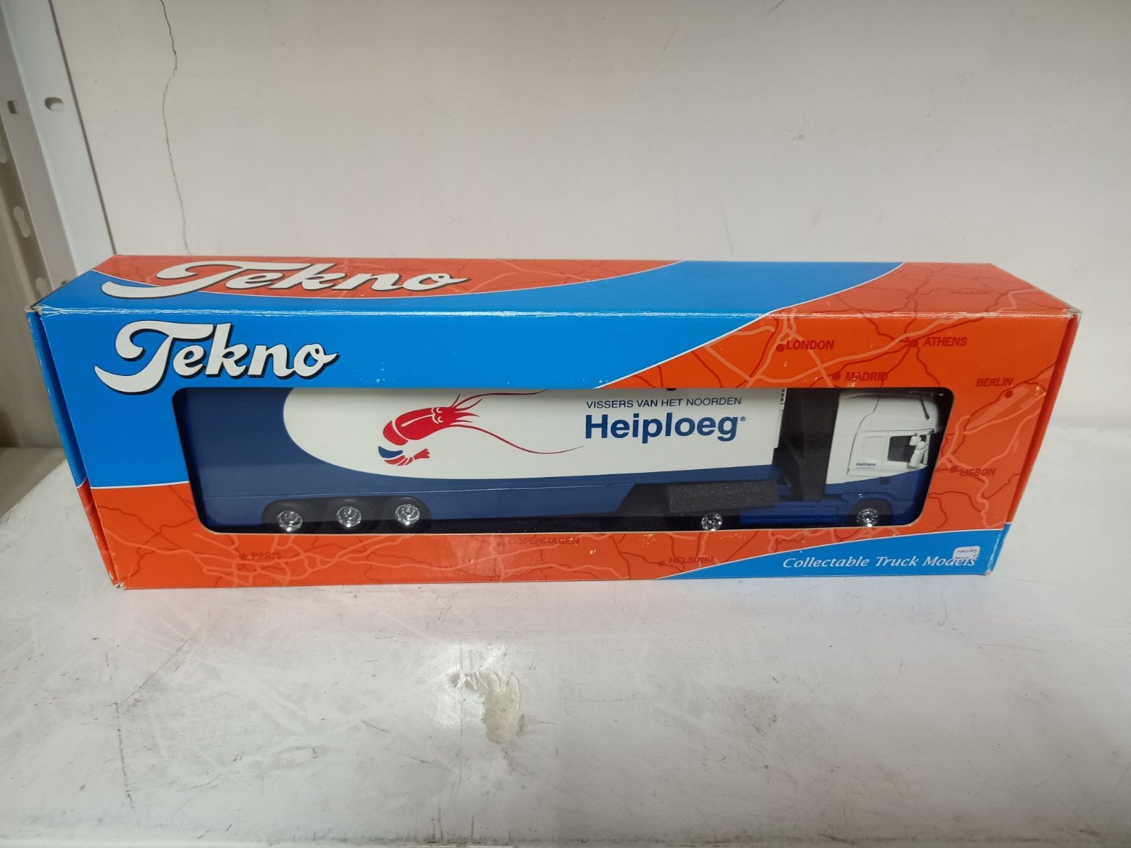 Tekno Heiploegh garnalen vrachtwagen model, Overige merken, 1:32 tot 1:50, Nieuw, Ophalen of Verzenden