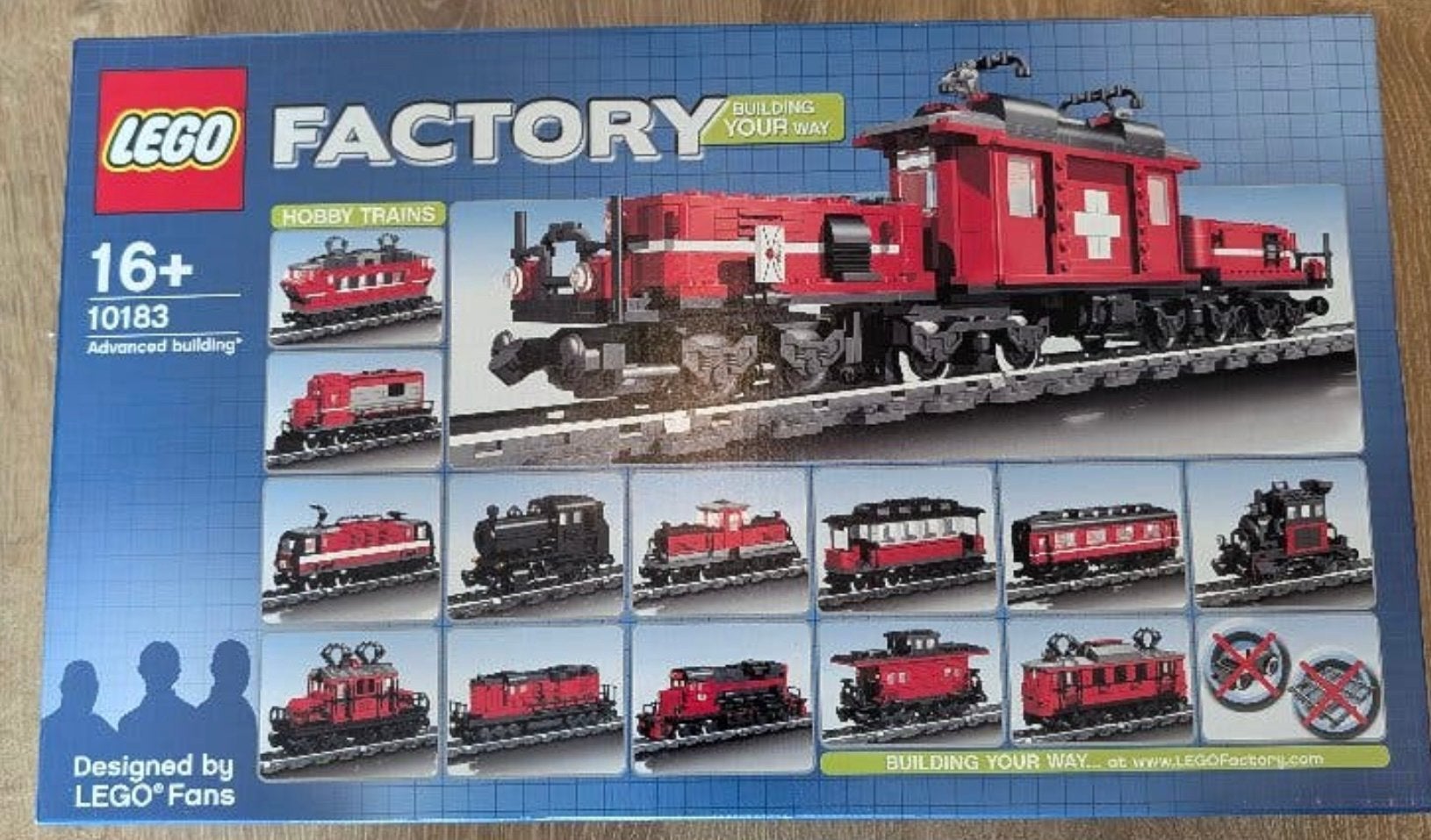 2 x Lego Crocodile Locomotief 10183 en 10277 NEW, Ophalen, Overige thema's, Lego, Nieuw