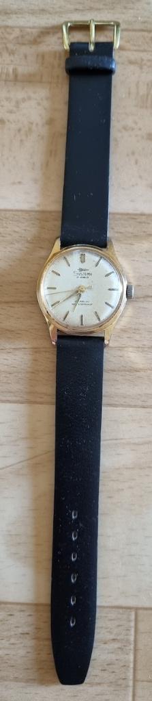 Systema mechanische herenhorloge., Overige merken, Staal, Met bandje, Polshorloge