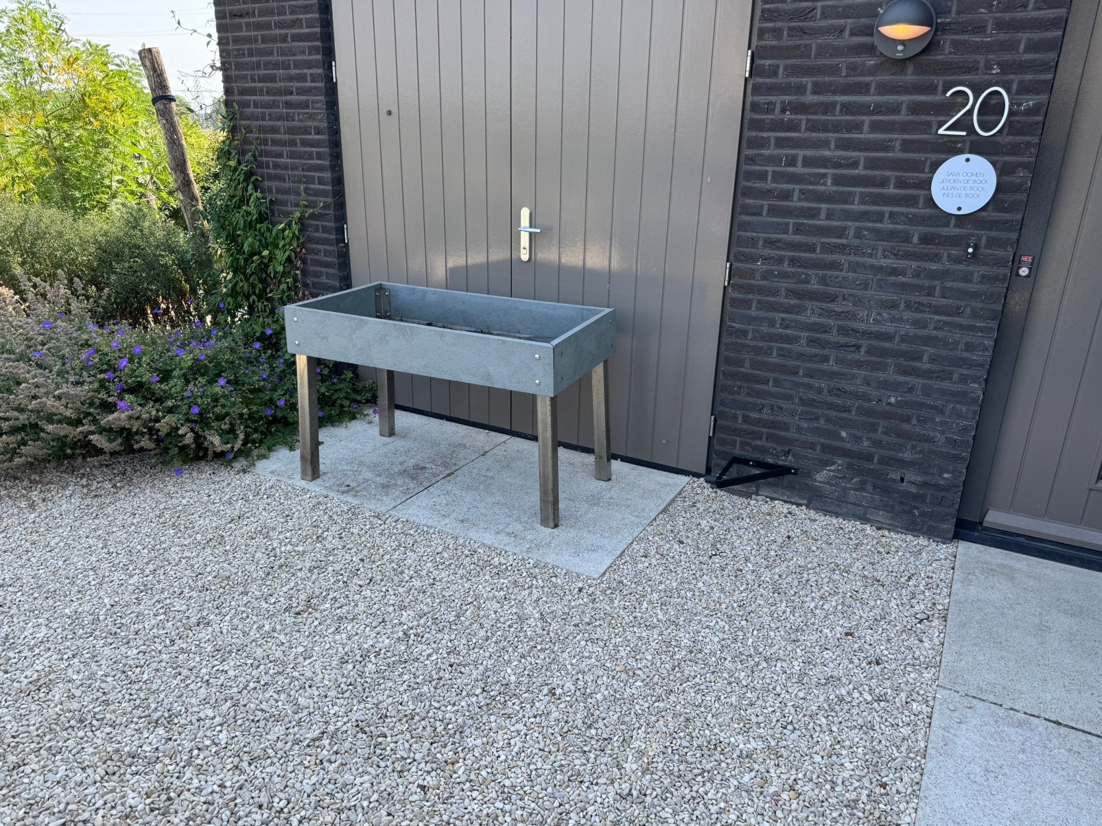 Moestuin bak makkelijke moestuin, Ophalen, Kunststof, Gebruikt, 100 cm of meer