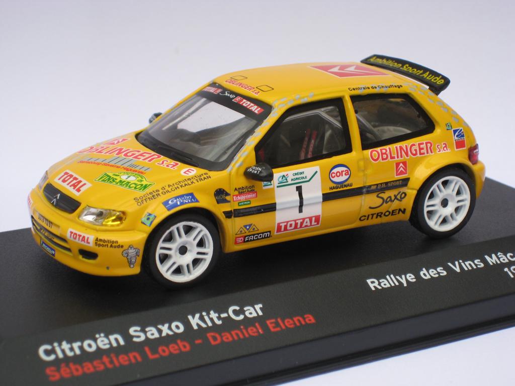 Citroen Saxo kitcar Rally des Vins Macon '99 Altaya 1:43, Ophalen of Verzenden, Nieuw, Auto, Overige merken