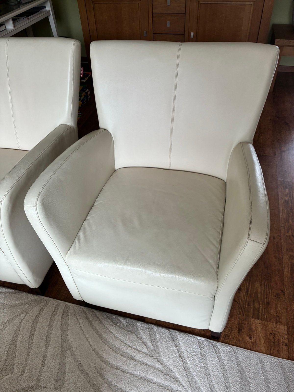 Lederen Leren fauteuils fauteuil Leer, Ophalen, Gebruikt, Minder dan 75 cm, Leer
