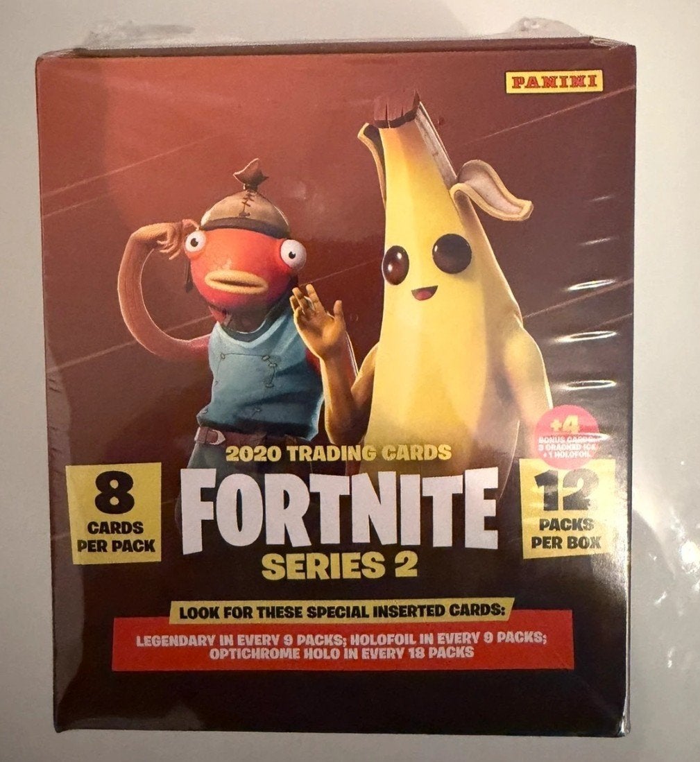Fortnite Panini 2020 Box - 3 Crystal & 1 Holo + 12 Packs, Verzamelen, Speelgoed, Ophalen of Verzenden